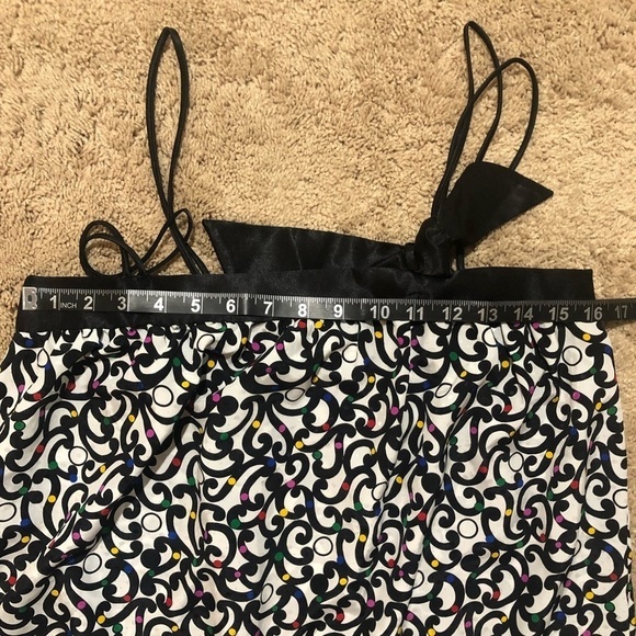 Faye Women’s Polka Dotted Side Slit Maxi Slip Dress - Picture 5 of 16